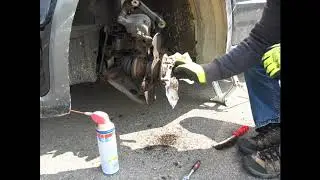 Замена тормозного диска Honda Civic за 30 секунд %)