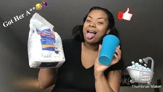 Flour Prank in Shower on Sister