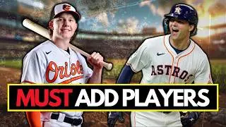 Top MUST Add Waiver Wire Players | 2024 Fantasy Baseball Advice