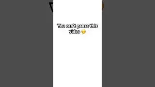 You are not able to pause this video #shorts #pausechallenge #viral