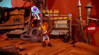 Crash Bandicoot 4 - 106% Walkthrough, Part 68: A Real Grind (Platinum Time Trial)