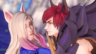 【MMD】Sett saved Ahri (Sett x Ahri)