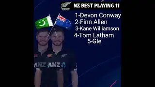 New Zealand Playing 11 2nd ODI Match | shorts | shortsvideo | Pak VS NZ