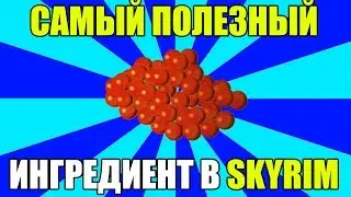 САМЫЙ ПОЛЕЗНЫЙ ИНГРЕДИЕНТ В SKYRIM