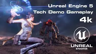 Unreal Engine 5 Tech Demo Gameplay - Valley of The Ancients