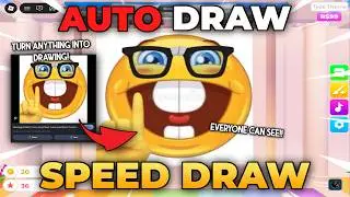 [🎨 BEST] Speed Draw Script — Auto Draw Anything, Everyone Can See