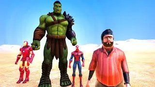 Süper Recep İvedik Vs Hulk & Demir Adam & Kaptan Amerika - Ultimate Epic Battle Simulator