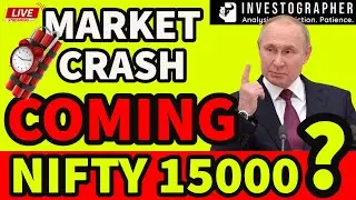 MARKET CRASH COMING ? | NIFTY 15000 | Nifty Prediction
