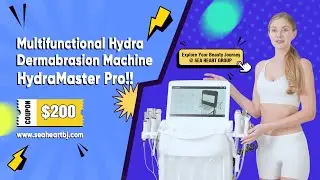 Dive into Radiance with SEA HEART GROUP's 14-in-1 Hydra Dermabrasion Facial System HydraMaster Pro!