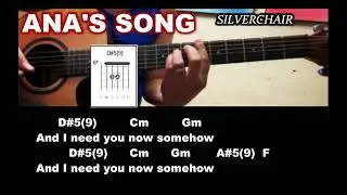 ANA'S SONG (Open Fire) - Silverchair | Easy Chords Tutorial with Lyrics | Play Along