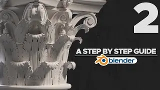 Let's model a column in Blender - a step-by-step tutorial on non destructive workflows (pt.2)
