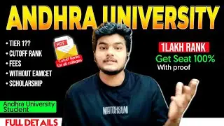 Andhra University | full details | B-TECH | intelugu