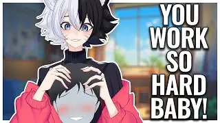 Femboy Boyfriend Surprises You With A Relaxing Head Massage ASMR 💆