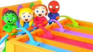 Rainbow Color Pools