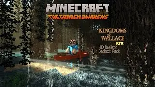 Updated Kingdoms of Wallace HD RTX v17 texture pack for Minecraft - 1.21.62 The Garden Awakens!