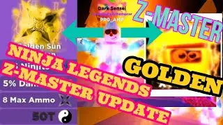 NEW - NINJA LEGENDS UPDATE Z MASTER PETS - NEW CODE - AND ISLAND | ROBLOX NINJA LEGENDS