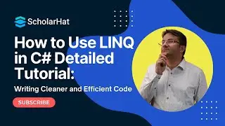 LINQ in C# | LINQ Tutorial for Beginners | Learn LINQ in C# Step-by-Step