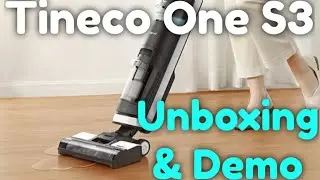 Tineco One S3 Unboxing and Demo