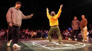 Retro & D vs D & F BEST8 HIPHOP JUSTE DEBOUT 2020 JAPAN TOKYO