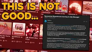 Roblox Broke Sponsors... [FIXED SO FAR]