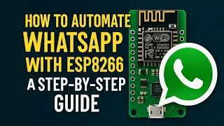 How to Automate WhatsApp with ESP8266: A Step-by-Step Guide