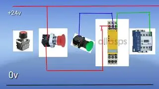 Siemens saftey relay wiring diagram.