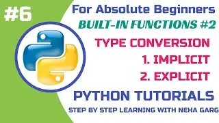Type casting in Python || Implicit and Explicit Type Casting || Python Tutorials-Class 11 & 12 CS