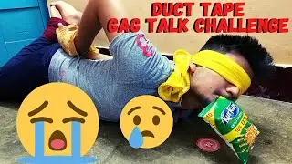 Duct tape gag talk challenge 