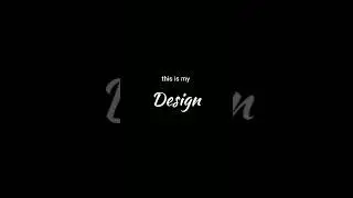 This is My Design 