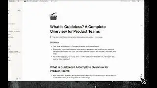 Write Publish-Ready Articles Fast with Notion AI (Guideless video tutorial)