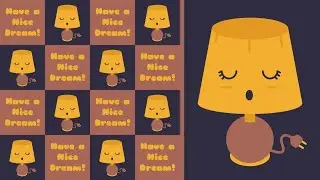 Praktek Pen, Shape Tool & Pathfinder di Adobe Illustrator | Cute Night Lamp