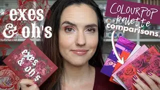 ColourPop Exes & Oh's Palette ULTA Exclusive | Swatches, Comparisons & Tutorial + A GIVEAWAY