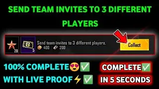 SEND TEAM INVITES TO 3 DIFFERENT FRIENDS PUBG🔥pubg invite Friends🔥how to invite friends in bgmi