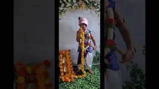 Happy Krishna janmastami, kids Krishna dress, Krishna costume,Krishna decoration diy #funtoinfinity