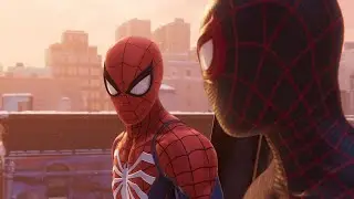Spider-Man: Miles Morales - All Cutscenes/Moments with Peter Parker (4K)