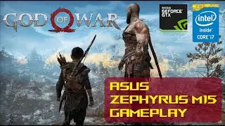 Asus Zephyrus M15 | God of War PC | i7 10750H GTX 1660 Ti | Laptop Gameplay
