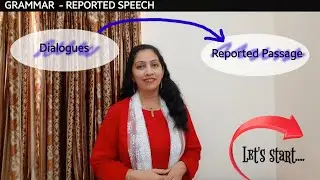 GRAMMAR- REPORTED SPEECH (Dialogues into Reported Passage)