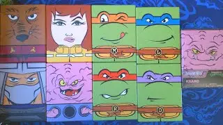 An Unbiased but still Biased Review of the TMNT Ultimate Guard Squaroes Deck box set