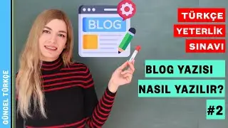 Sağlıklı Yaşam ile ilgili Blog Yazısı Nasıl Yazılır? |Türkçe Yeterlik Sınavı (2. Ders)