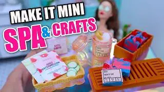 Mini verse - MAKE IT MINI SPA - unboxing with FUN EXTRA CRAFTS - DIY Face Masks and labels