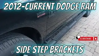 DODGE RAM SIDE STEP BRACKETS || 2012-CURRENT