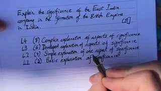GCSE AQA History: How to answer Question 2: Explain the significance...