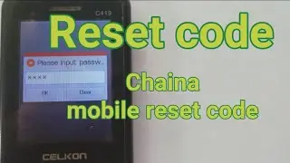 All chaina keypad mobile reset code|chaina keypad mobile factory reset code.     