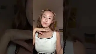 NO TALKING MAKEUP ROUTINE 🎀 #asmr #shorts #makeuproutine