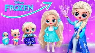 Эльза растёт! 32 лайфхака для кукол ЛОЛ