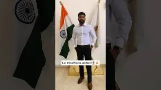 क्या ED Officers 🥰को Uniform मिलती है ??🤔 #servingthenation #cgl2023 #ssc #