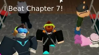 I Beat chapter 7! | Piggy Gameplay