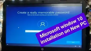 Microsoft window 10 installation using bootable usb disk in detail window installation at home