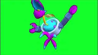 CORRUPTED SPROUT WINNING ANIMATION GREEN SCREEN BRAWL STARS