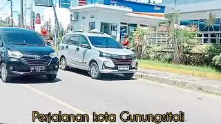 penampakan perjalanan area kota Gunungsitoli nias